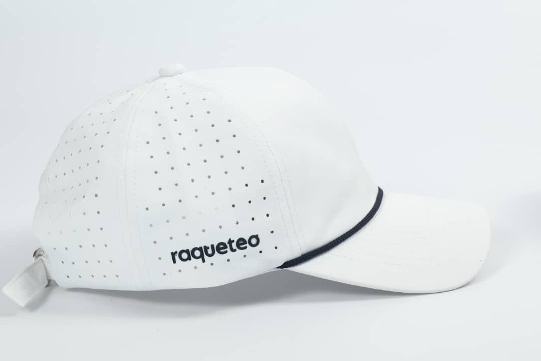 5 Panel Rope Cap - White