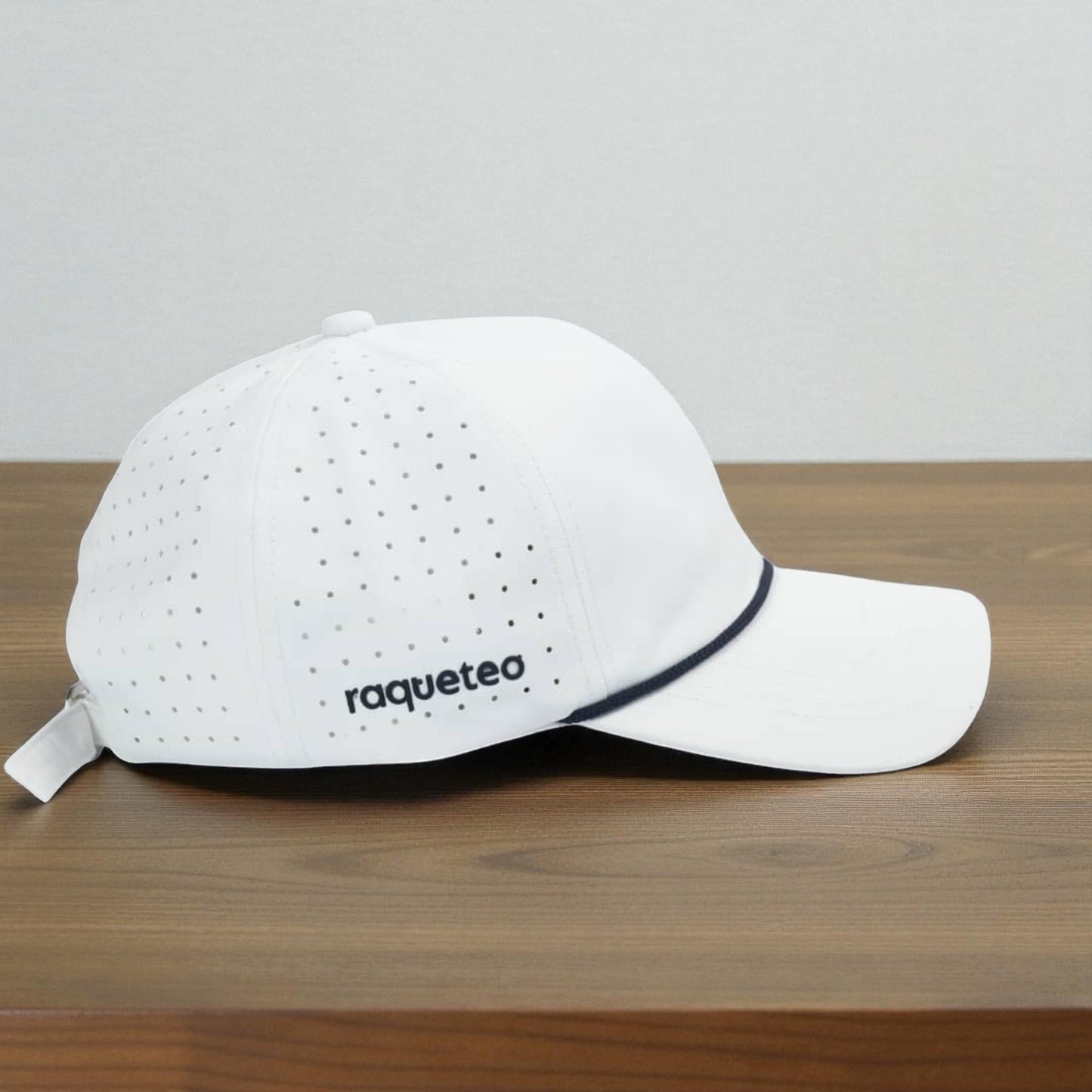 5 Panel Rope Cap - White