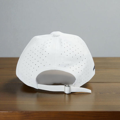 5 Panel Rope Cap - White